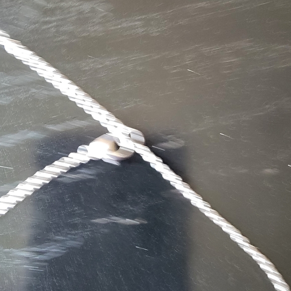 STERLING SILVER AMETHYST AND PERIDOT NECKLACE - Picture 4 of 5